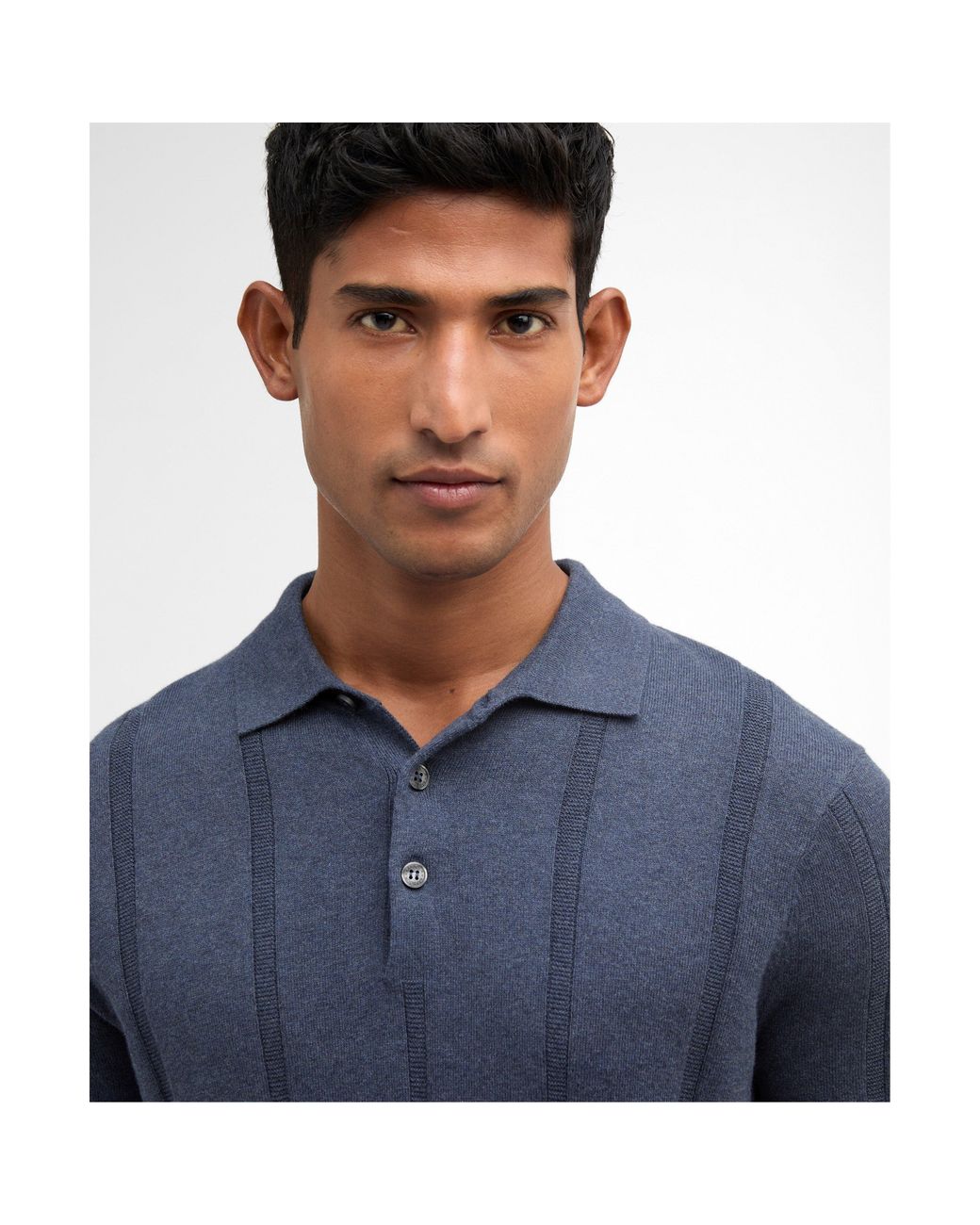Barbour Blue Wellburn Polo for men