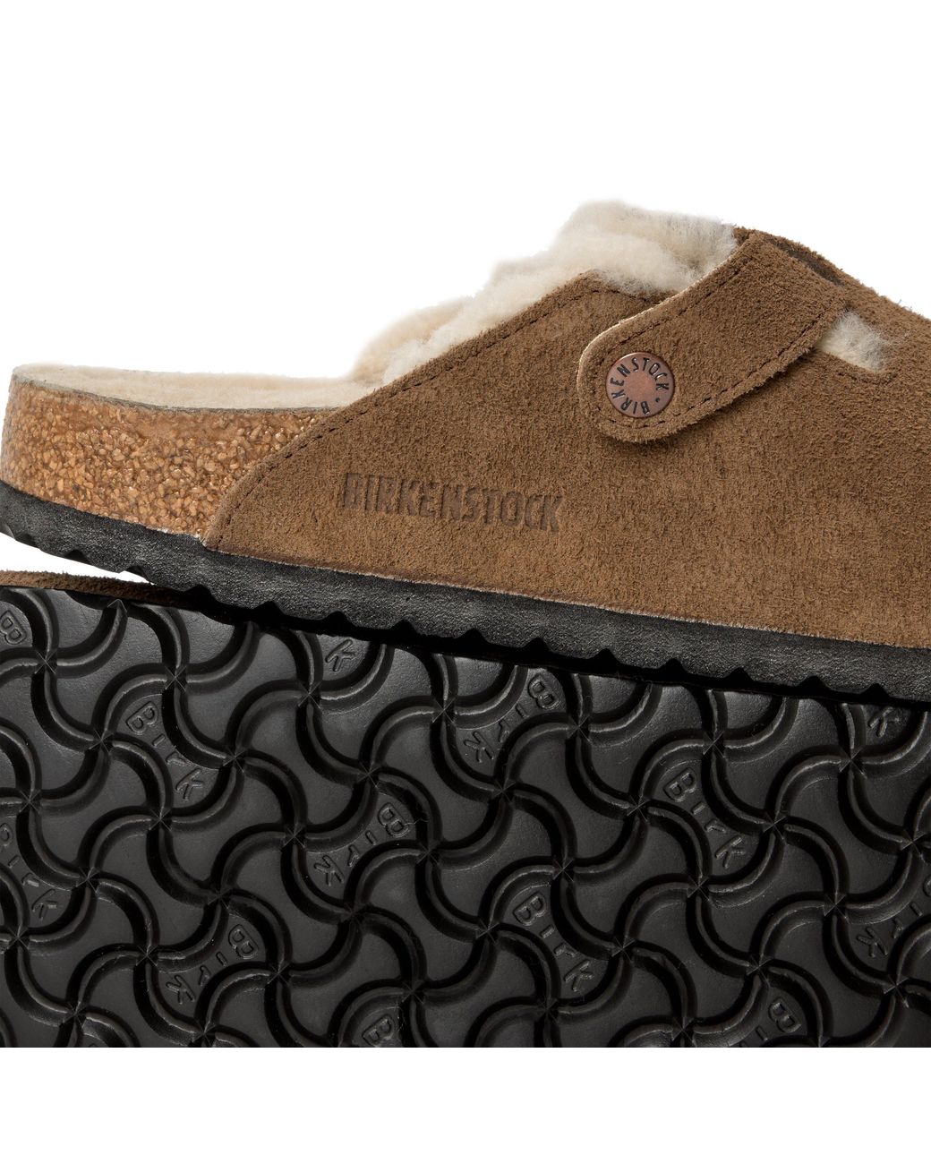 Birkenstock Brown Bstk Boston Shearlin Ld64
