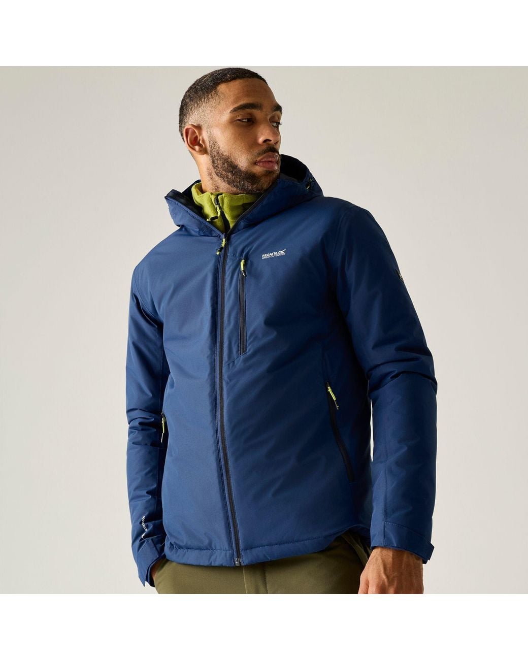 Regatta Blue Allston Waterproof Jacket for men