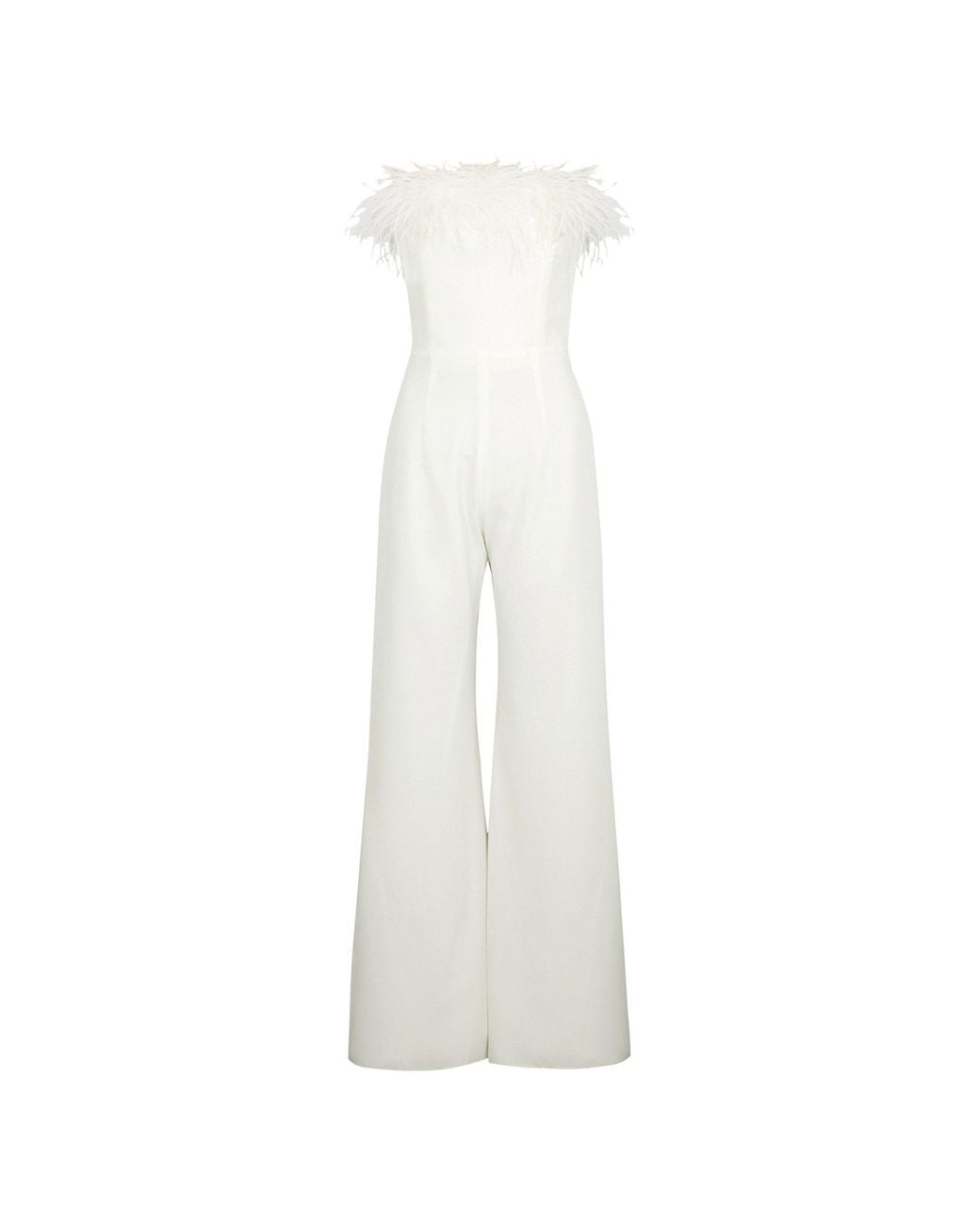 16Arlington White Js Tareee Jumpsuit Strapless
