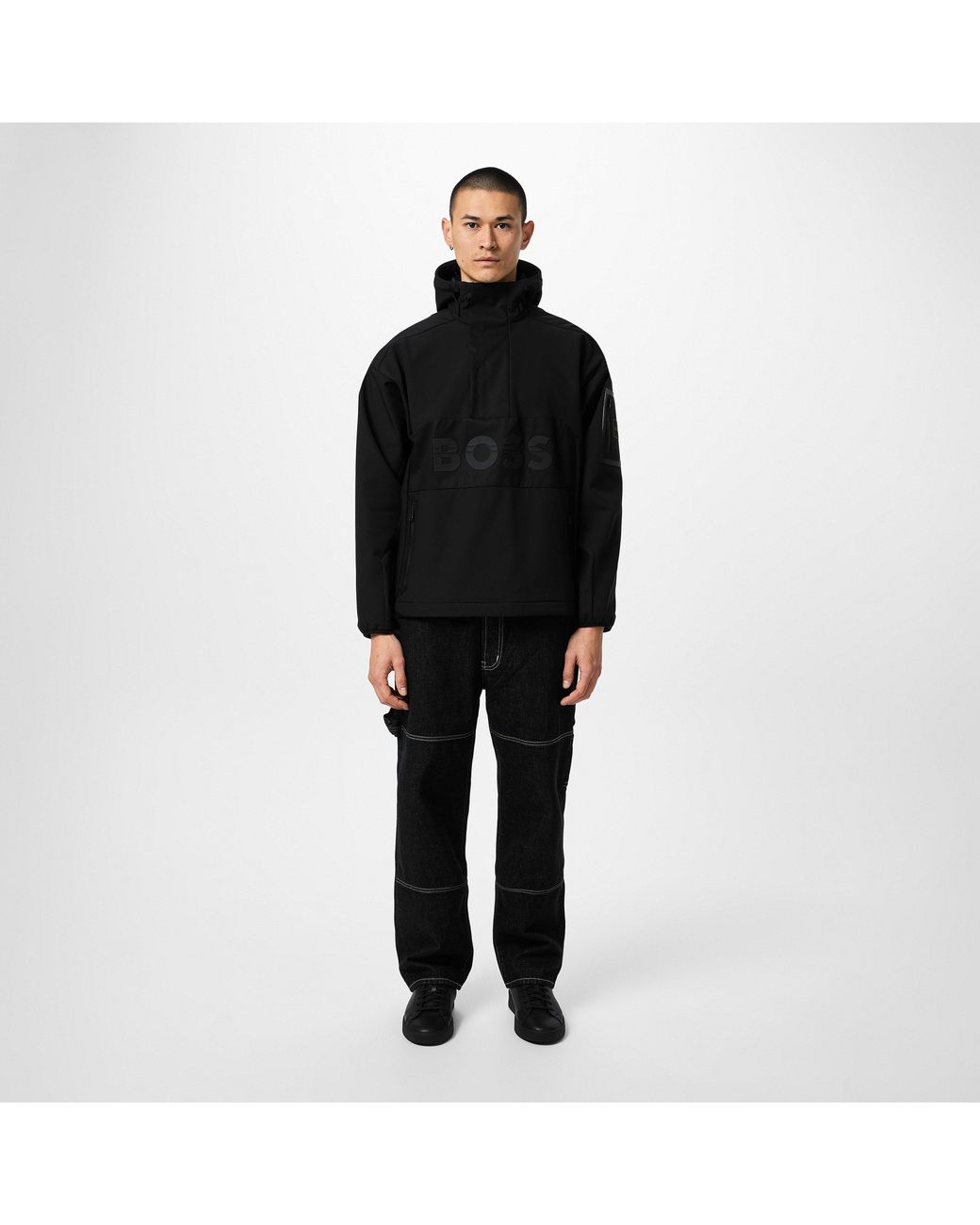 Boss Black J_Stel Water Resistant Rain Anorak for men