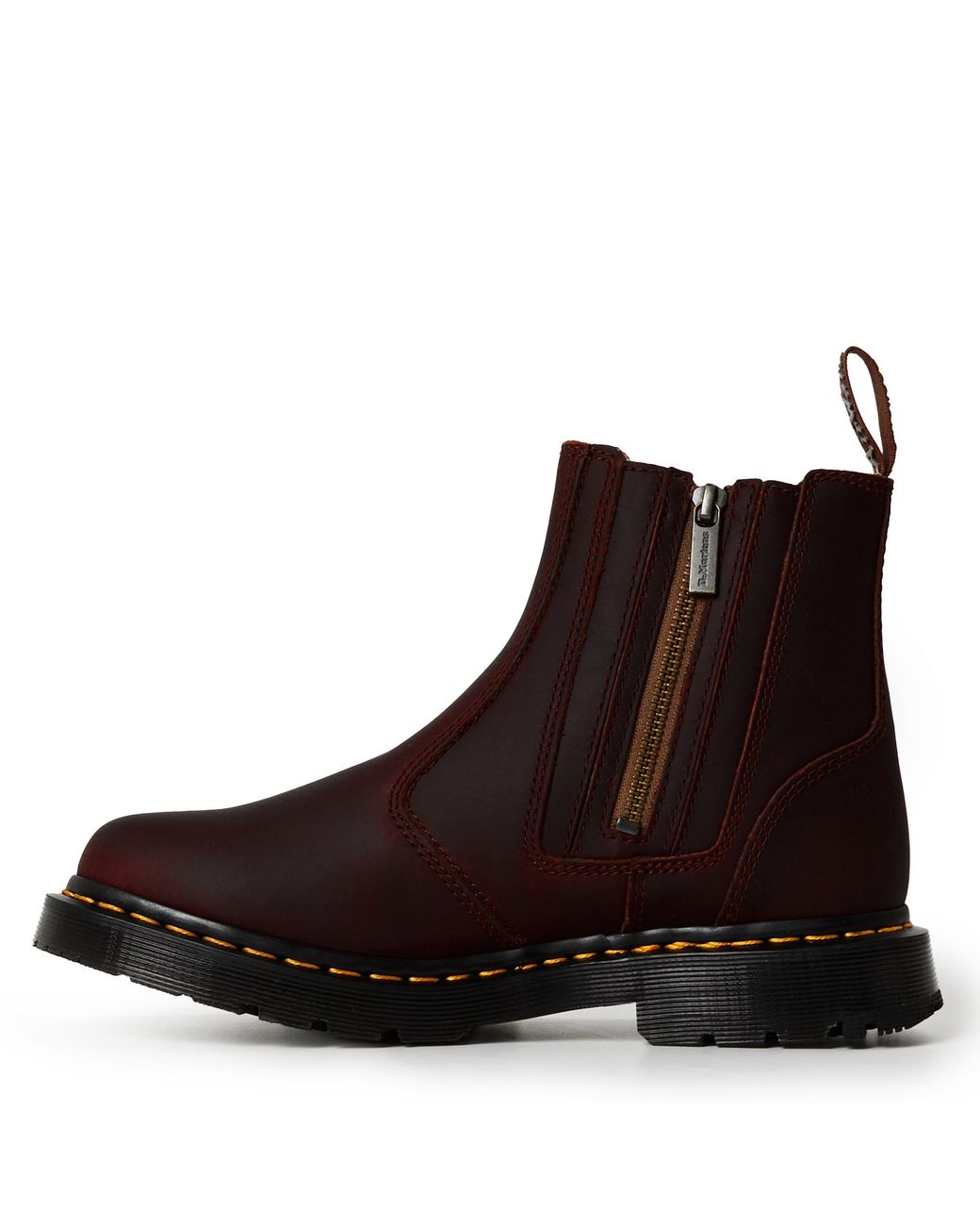 Dr. Martens Brown 2976 Alyson Zip Chelsea Boot