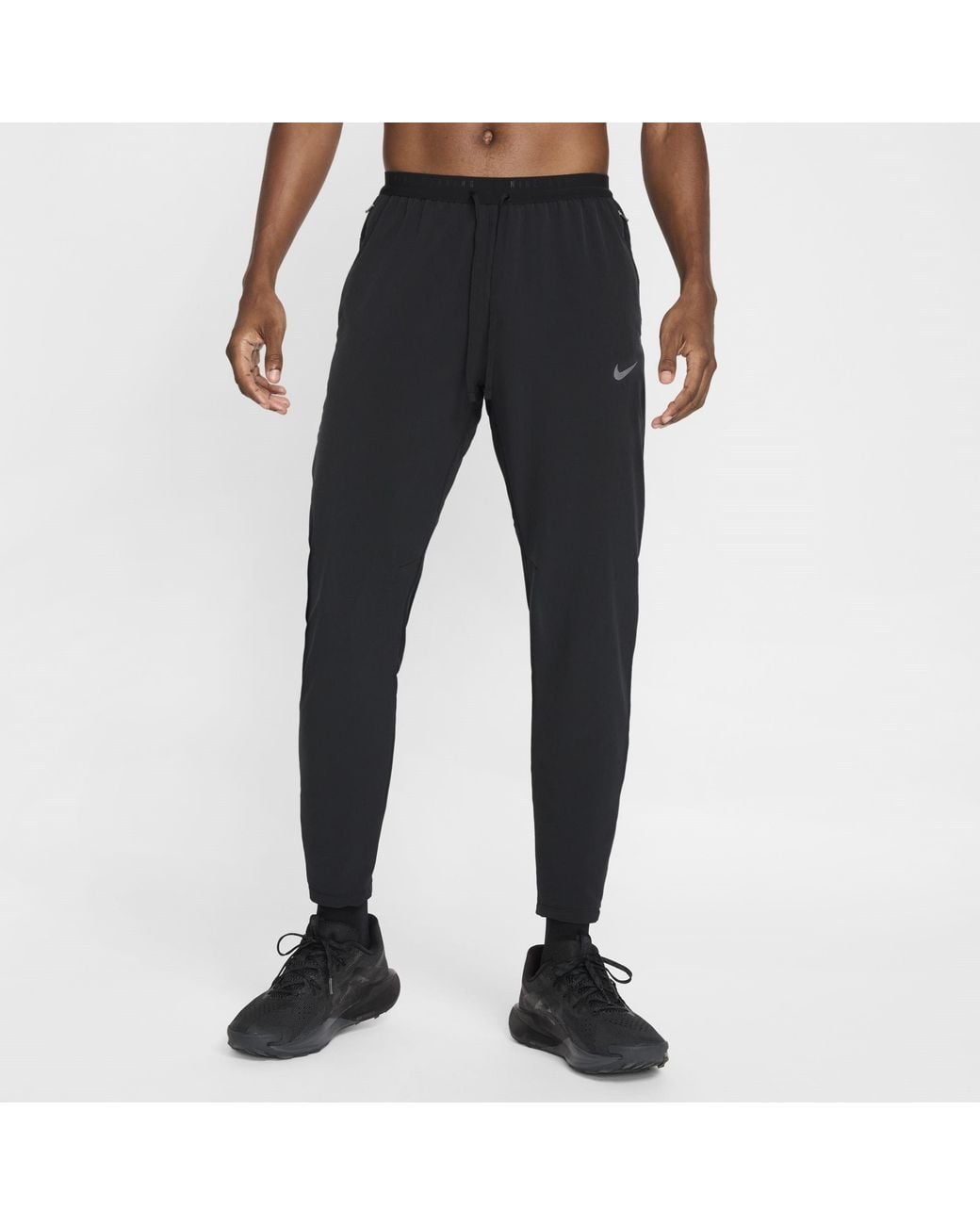 Nike Blue Stride Dri-Fit Woven Running Trousers for men