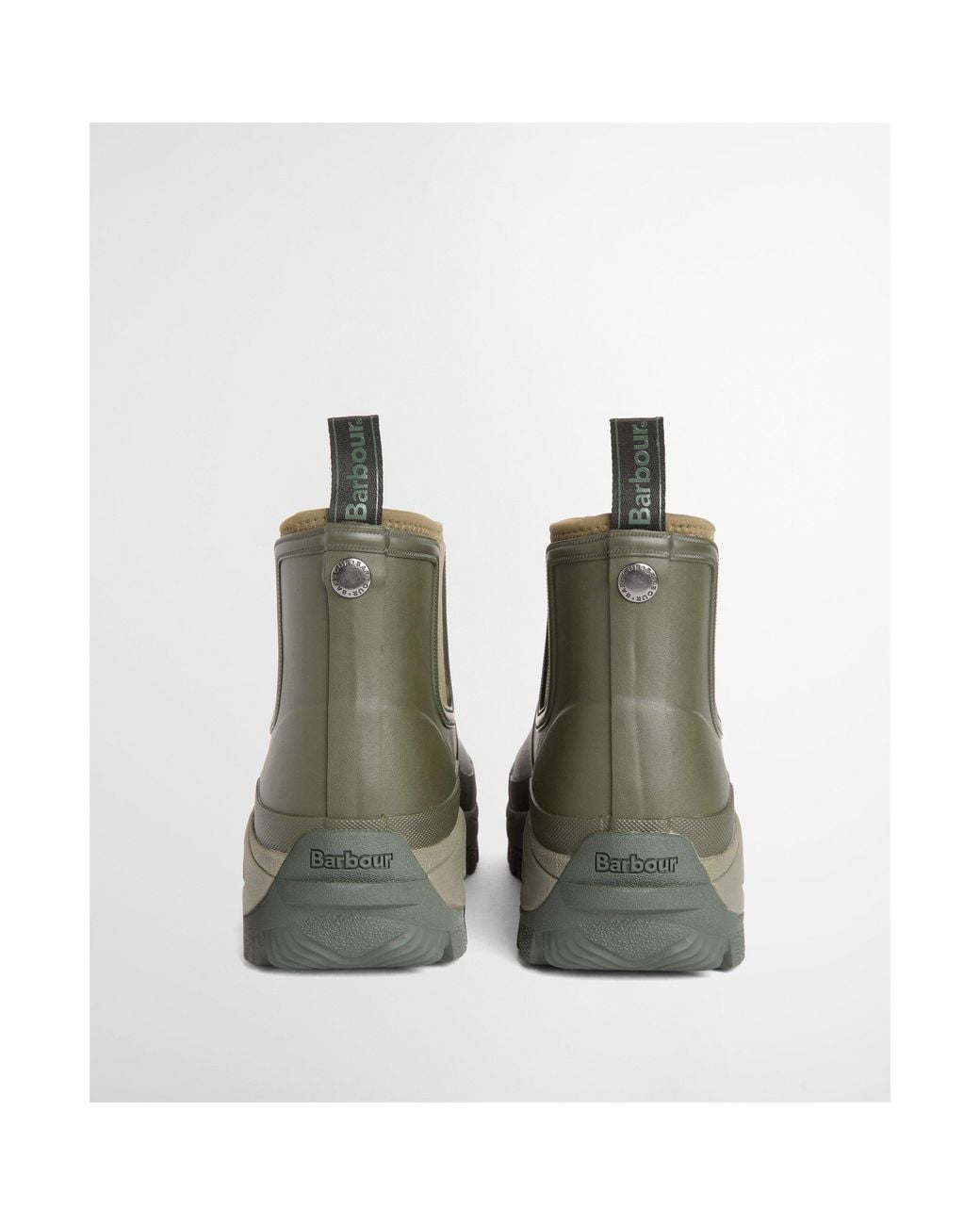 Barbour Green Matfen Chelsea Waterproof Wellingtons for men
