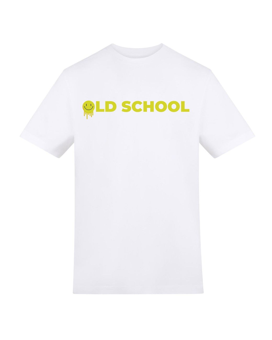 AWD White Adults Printed Festival Tee