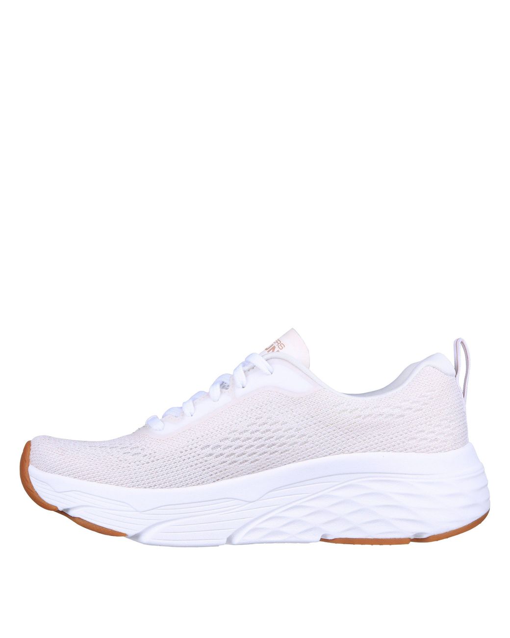 Skechers White Slip On Trainers