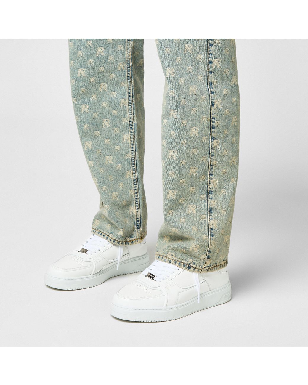 Represent White Apex Low Trainers for men