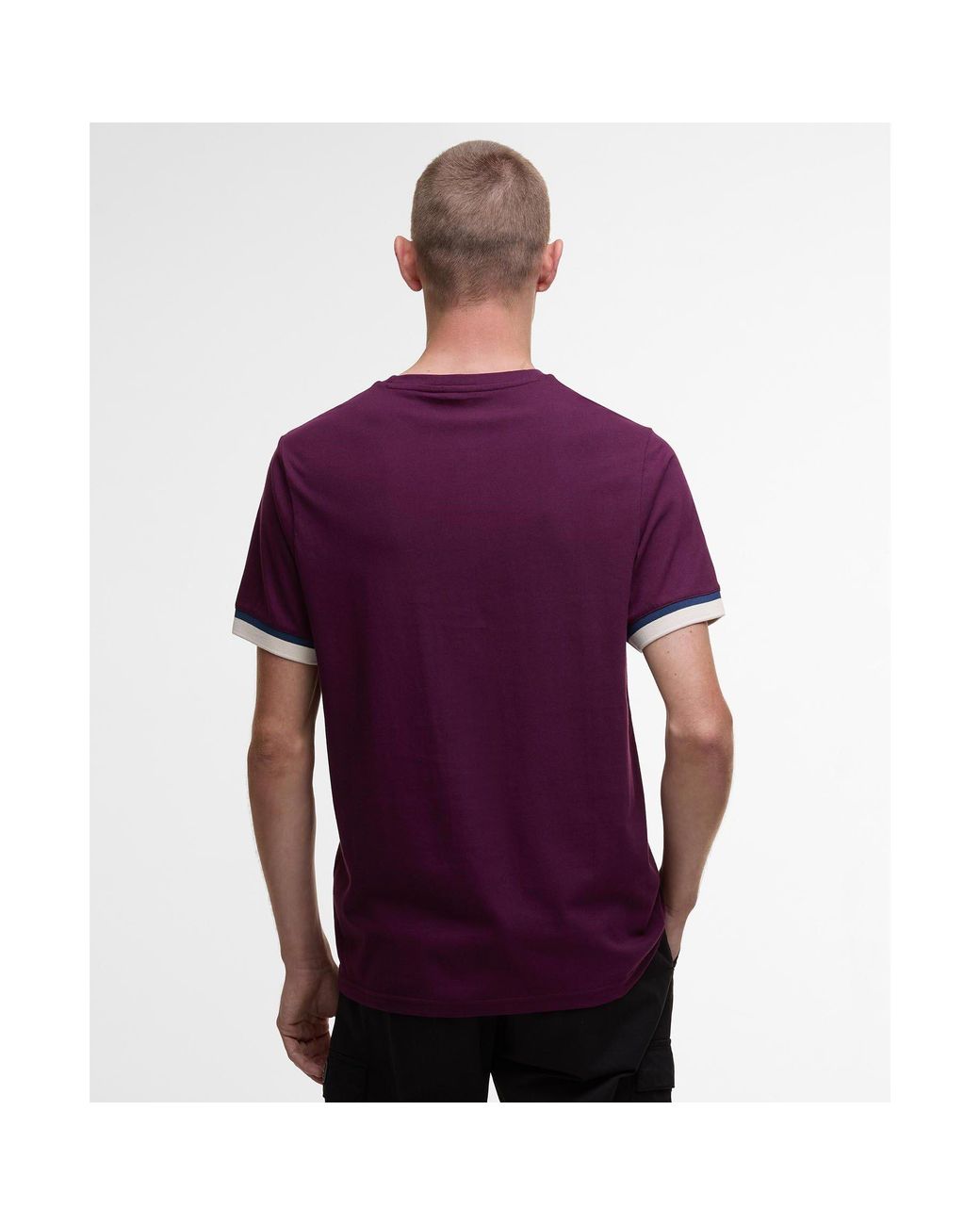 Barbour Purple Evan T-Shirt for men