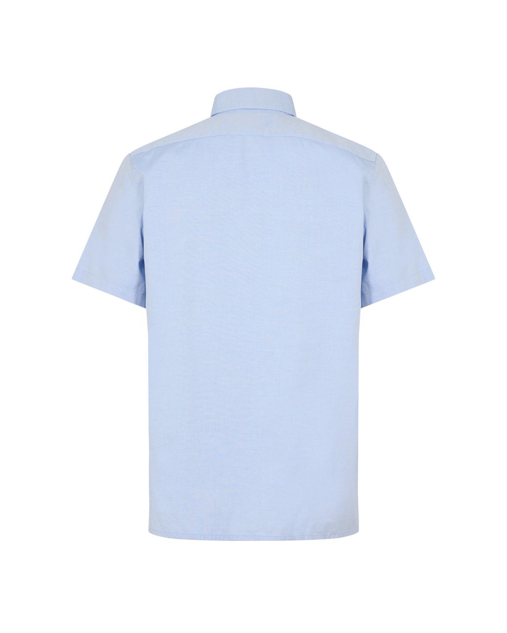 Paul Smith Blue Short-Sleeve Plain Shirt for men