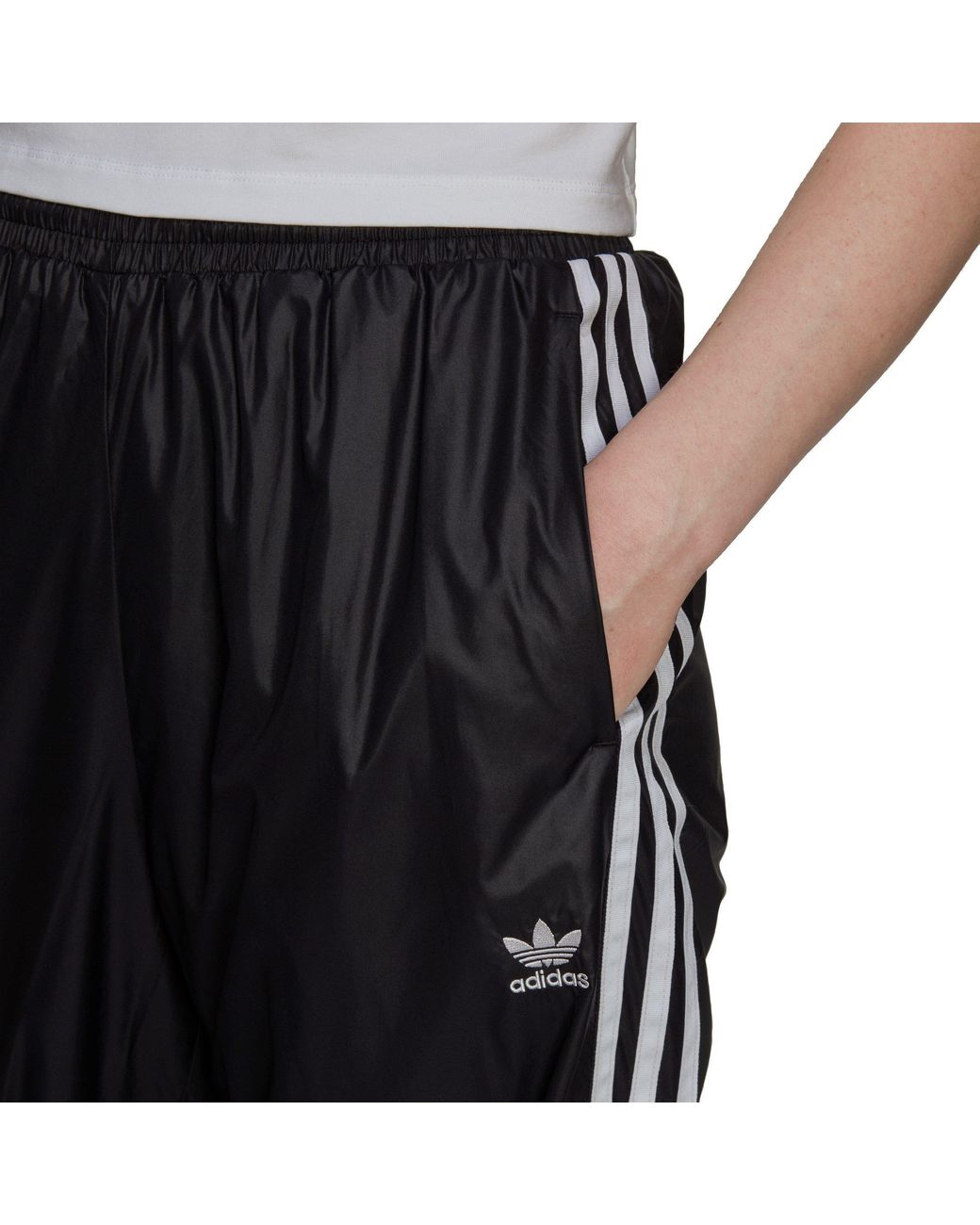 Adidas Originals Black Closed Hem Fleece Joggers
