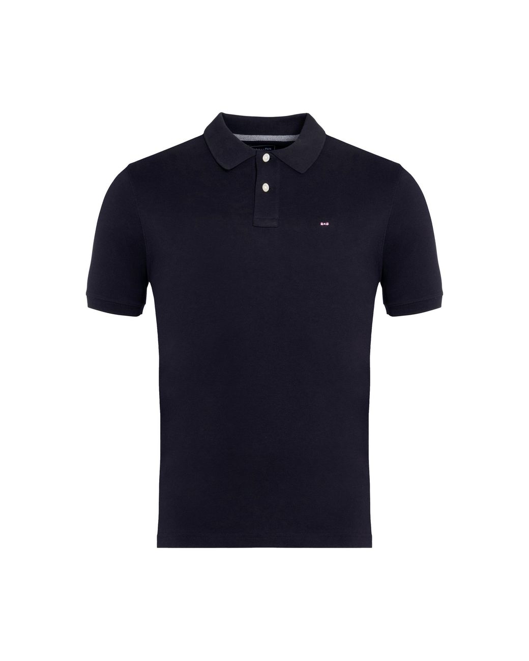 Eden Park Blue Stretch Pima Cotton Polo for men