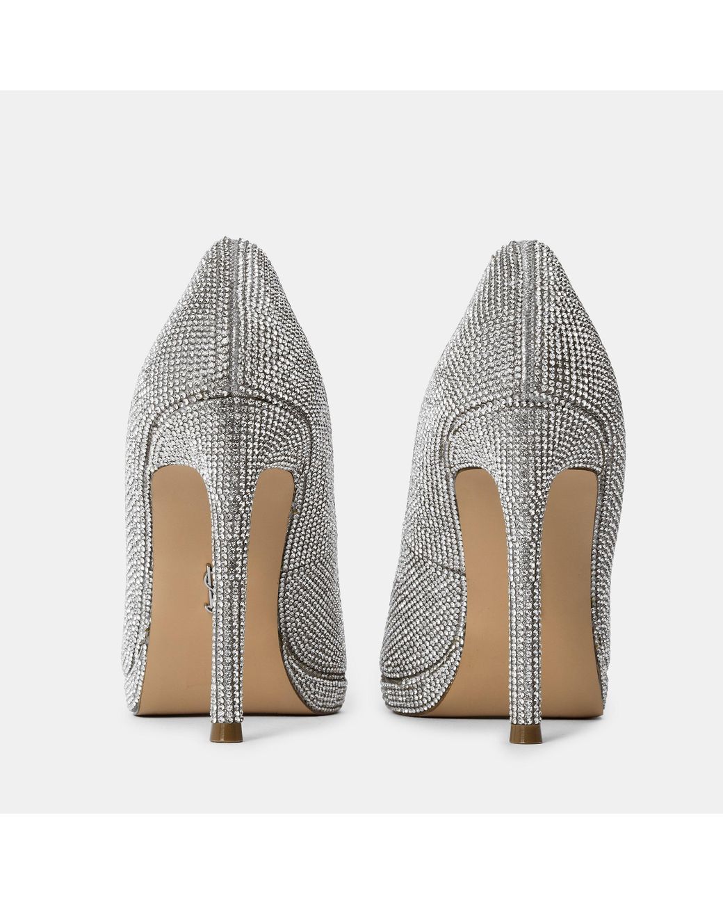 Steve Madden Gray Klassy R Stiletto Court Shoes