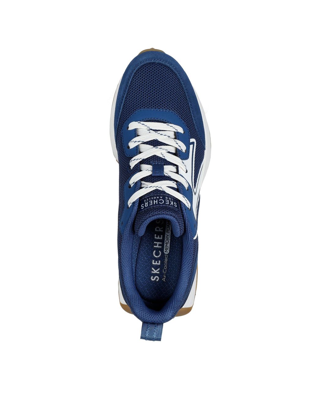 Skechers Blue Gusto Classic Low-Top Trainers