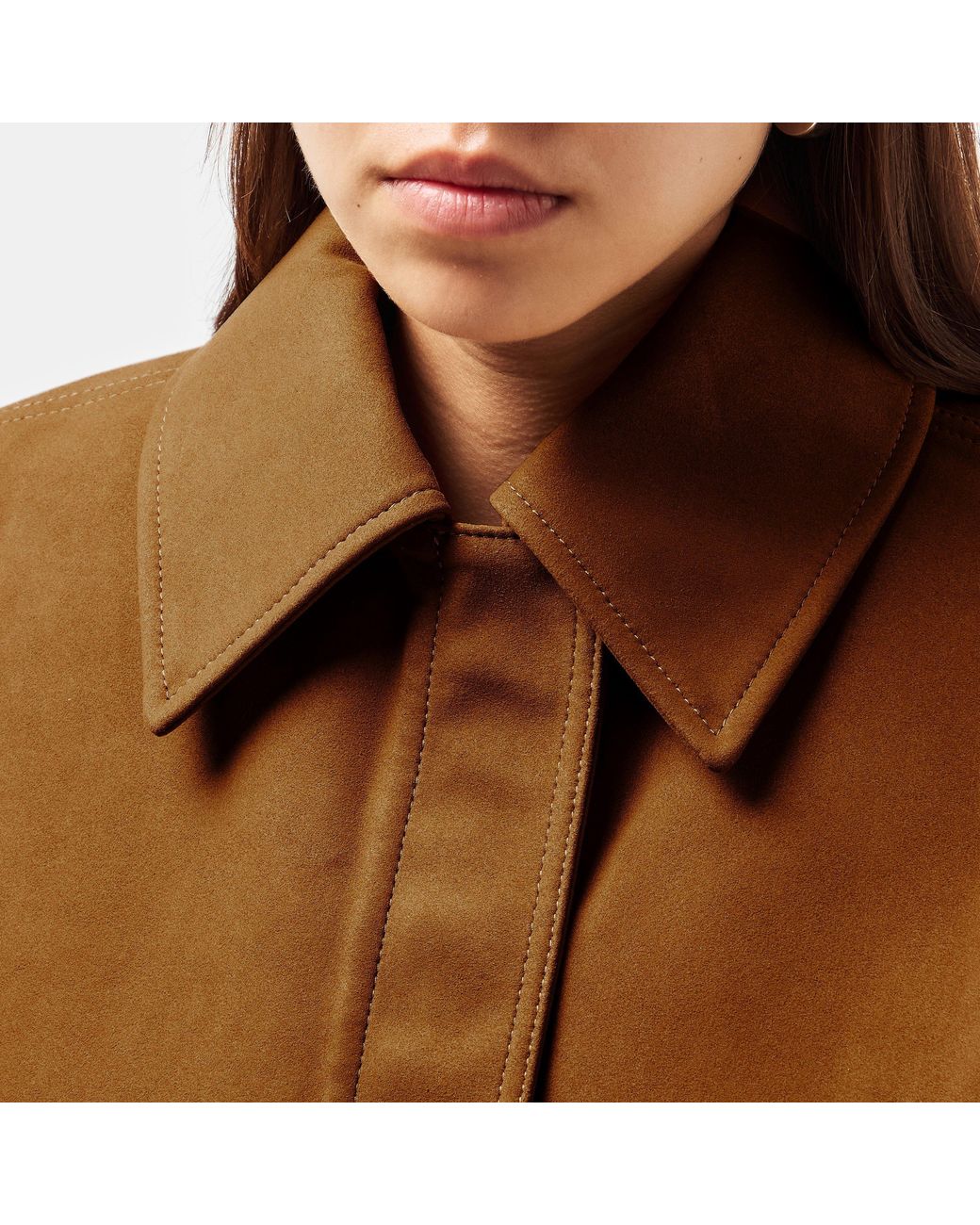 Stella McCartney Brown Sustainable Tailored Field Jacket