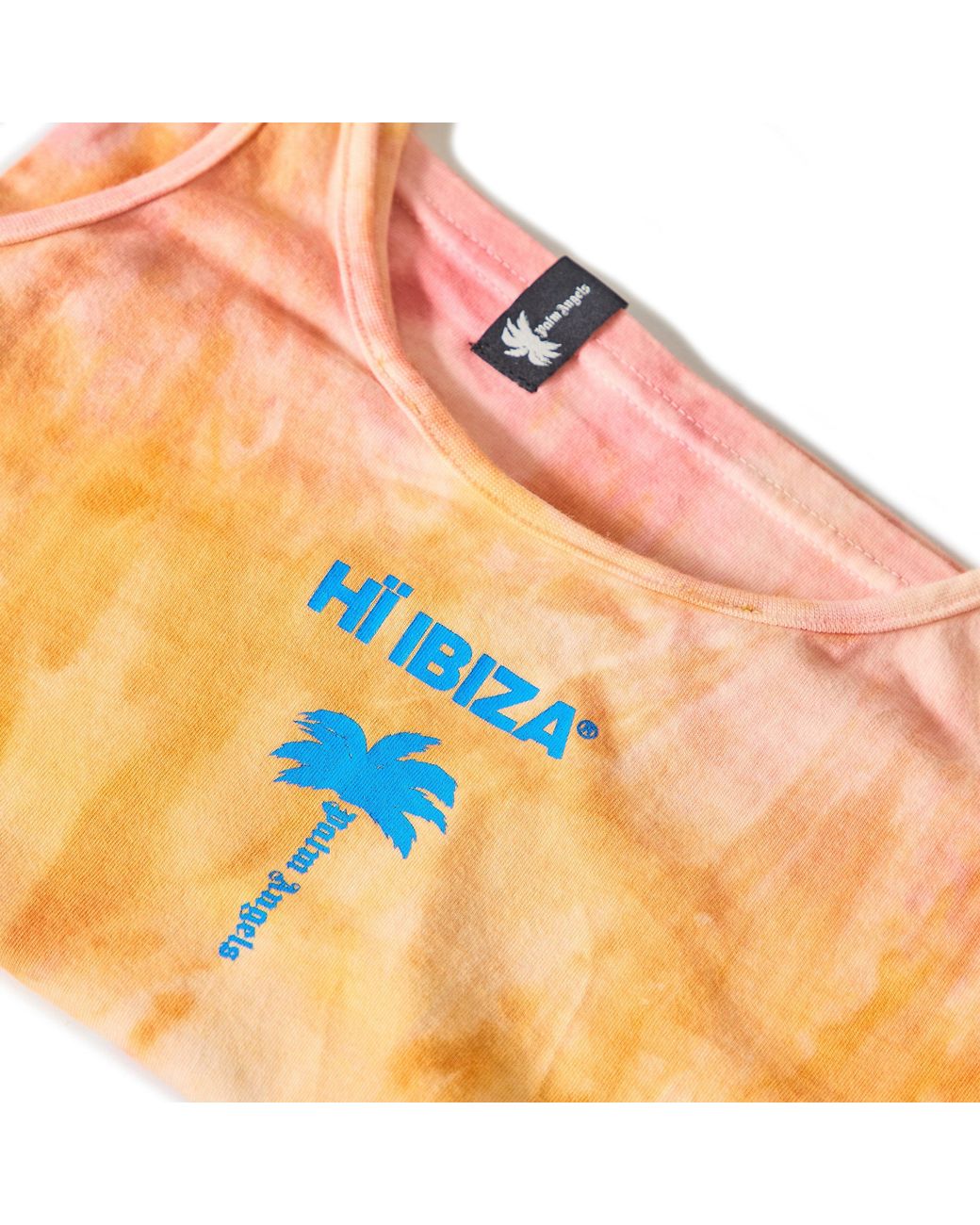 Palm Angels Orange X Hi Ibiza Tie Dye Tank