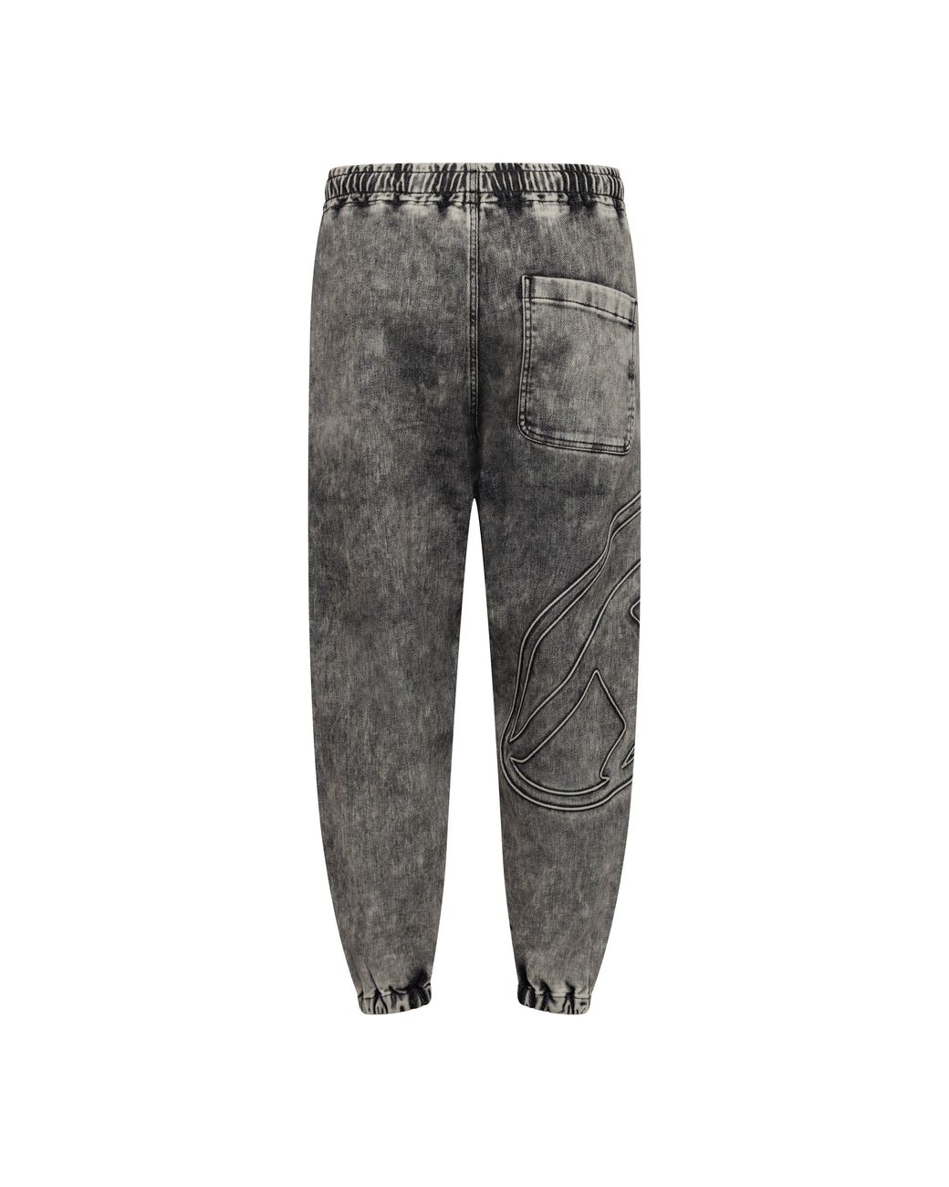 DIESEL Gray D Pint S Track Slim Fit Joggers for men