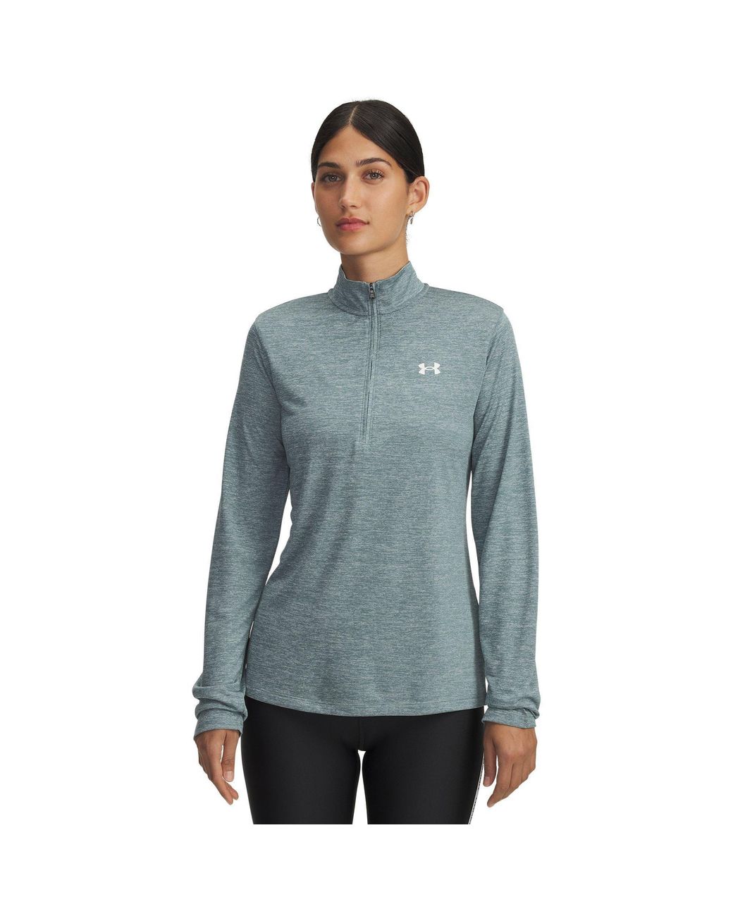 Under Armour Blue Tech Half Zip Top