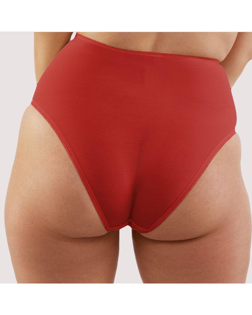 Playful Promises Red Annette Classic High Waist Brief
