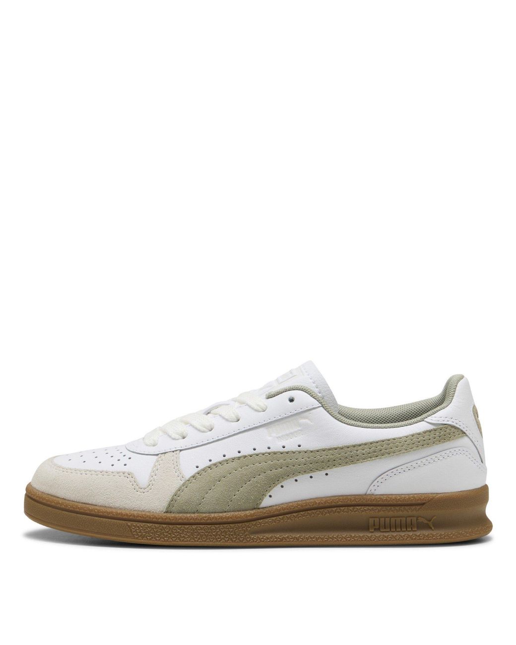 PUMA White Indoor Low-Top Trainers for men