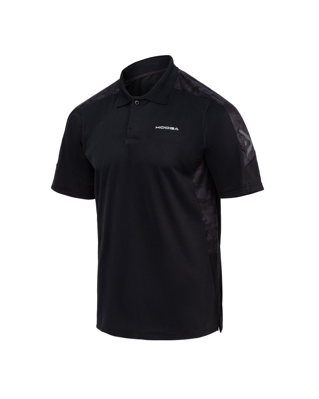 Kooga Black Rugby Polo Shirt for men