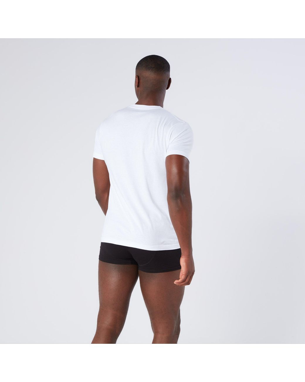 DKNY White 3 Pack Short Sleeve T-Shirts Giants for men