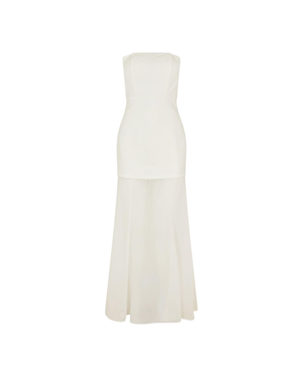 Jarlo White Maxi Dress