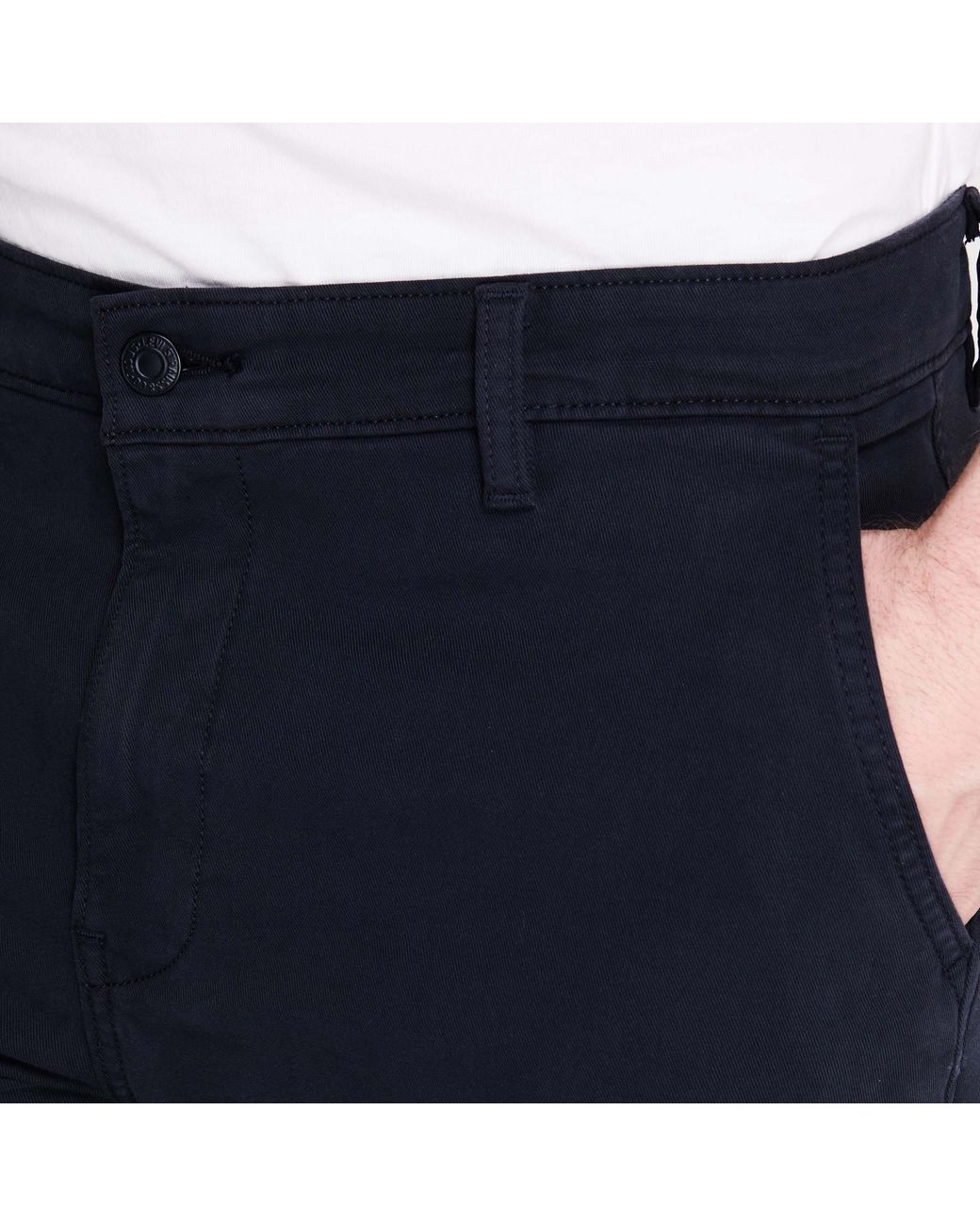 Levi's Blue Chino Regular Tapered Trousers for men