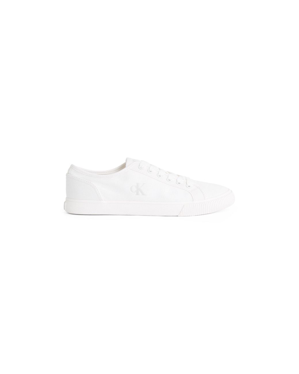 Calvin Klein White Low-Top Trainers for men