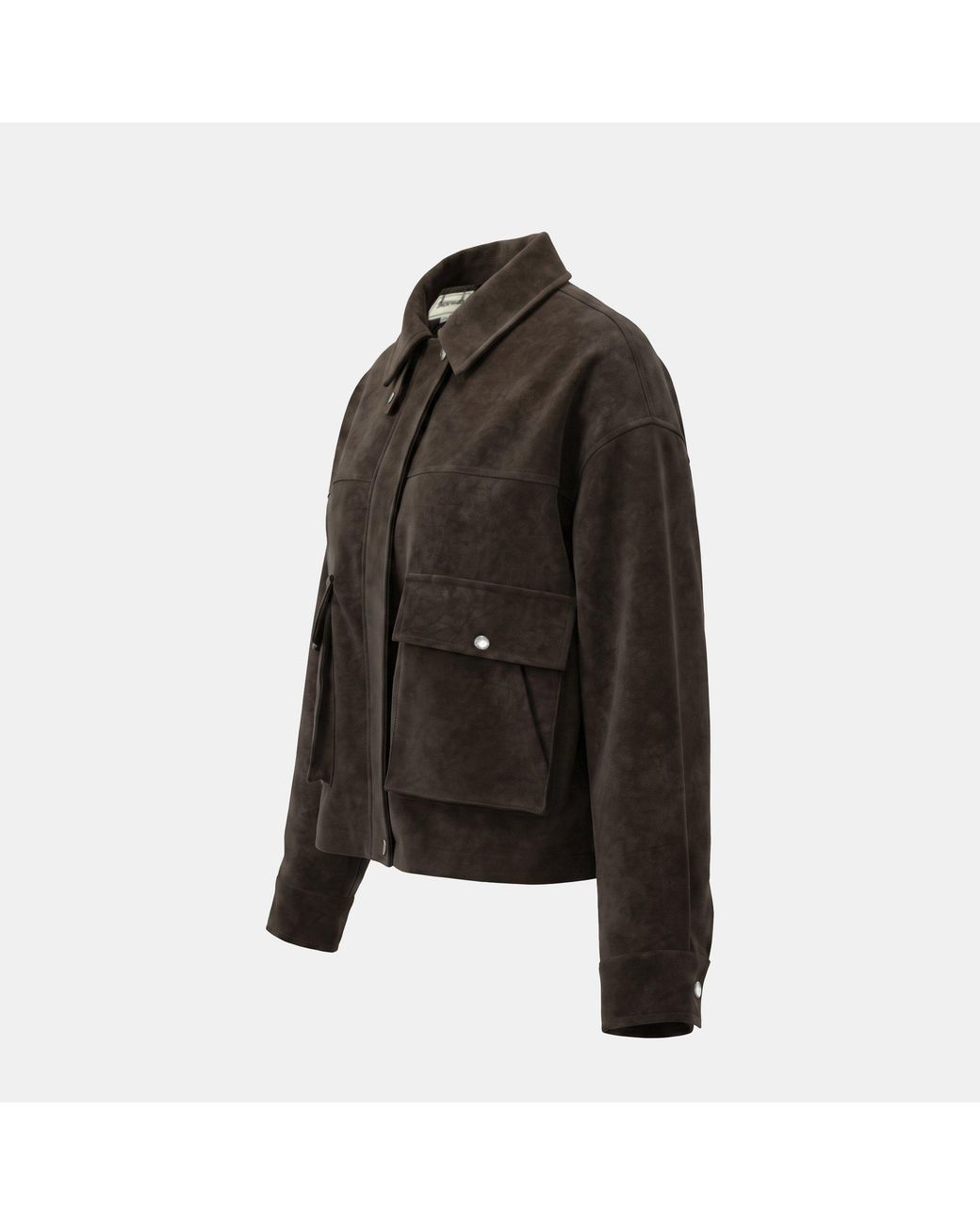 Jack Wills Black Jw Suede Fn Bomber Ld64