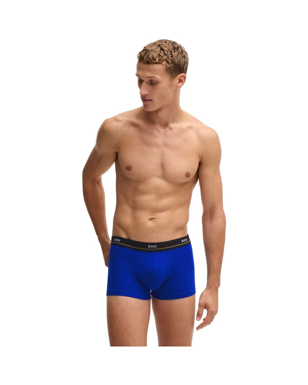 Boss Black Essential Soft-Touch Trunks for men