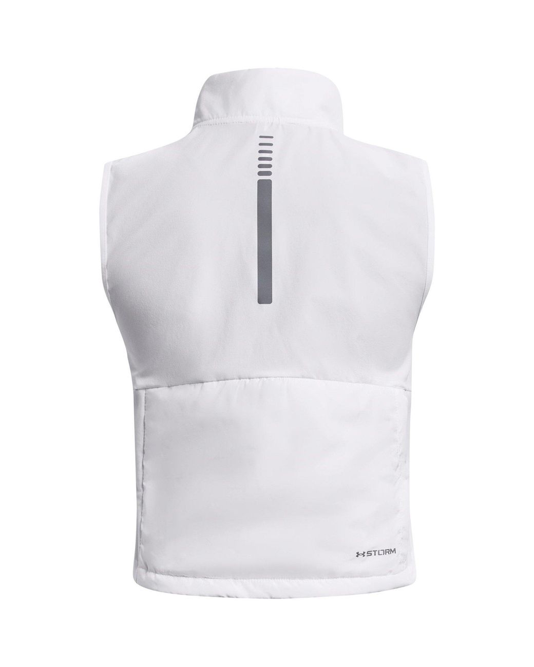 Under Armour White Launch Insulated Vest Running