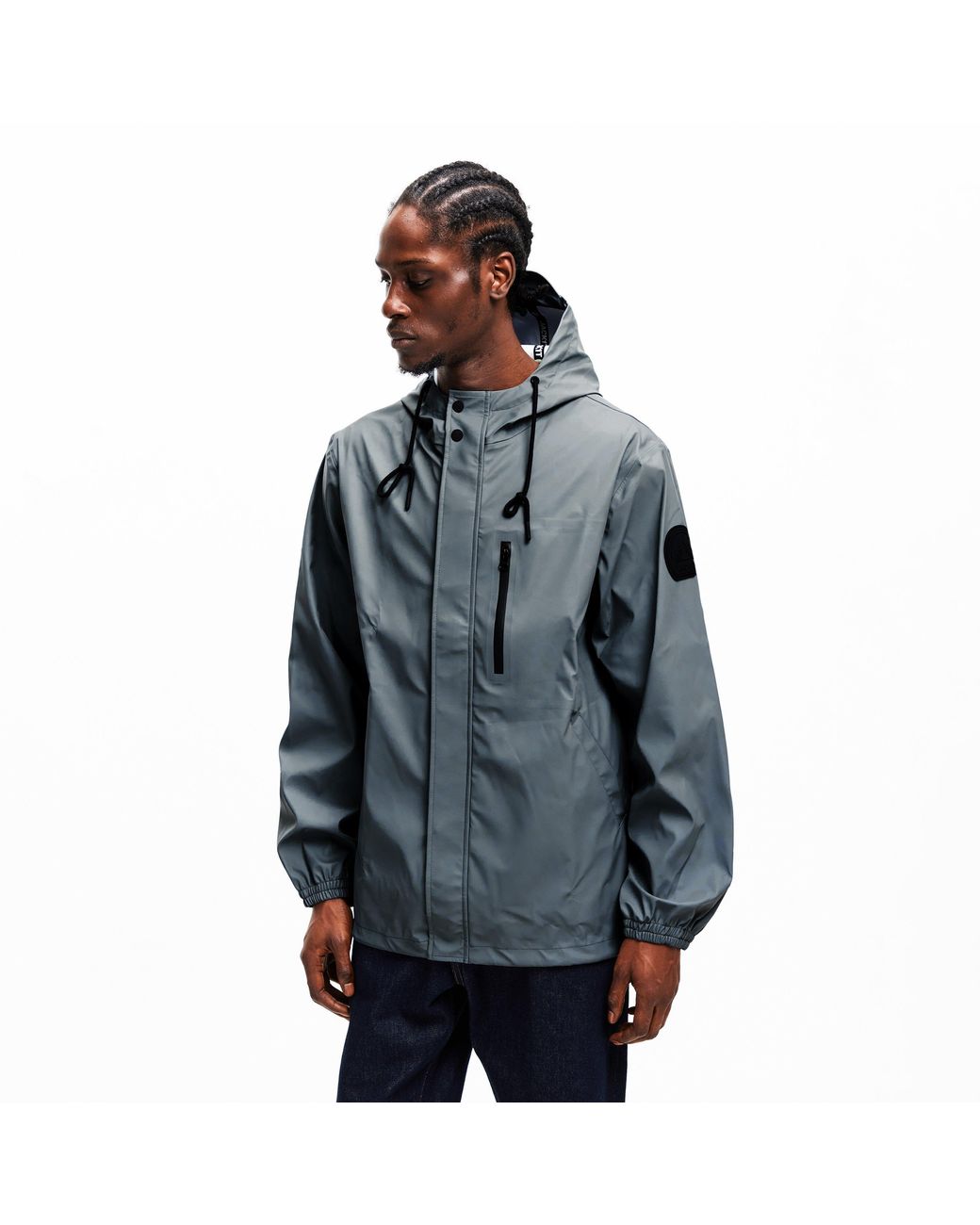 Jacket Blue Elements Rain Anorak for men
