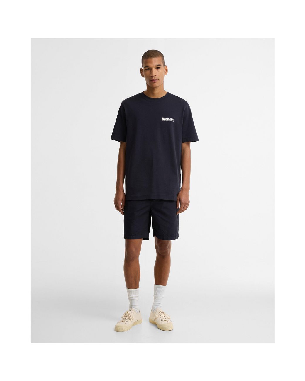 Barbour Blue T-Shirt for men
