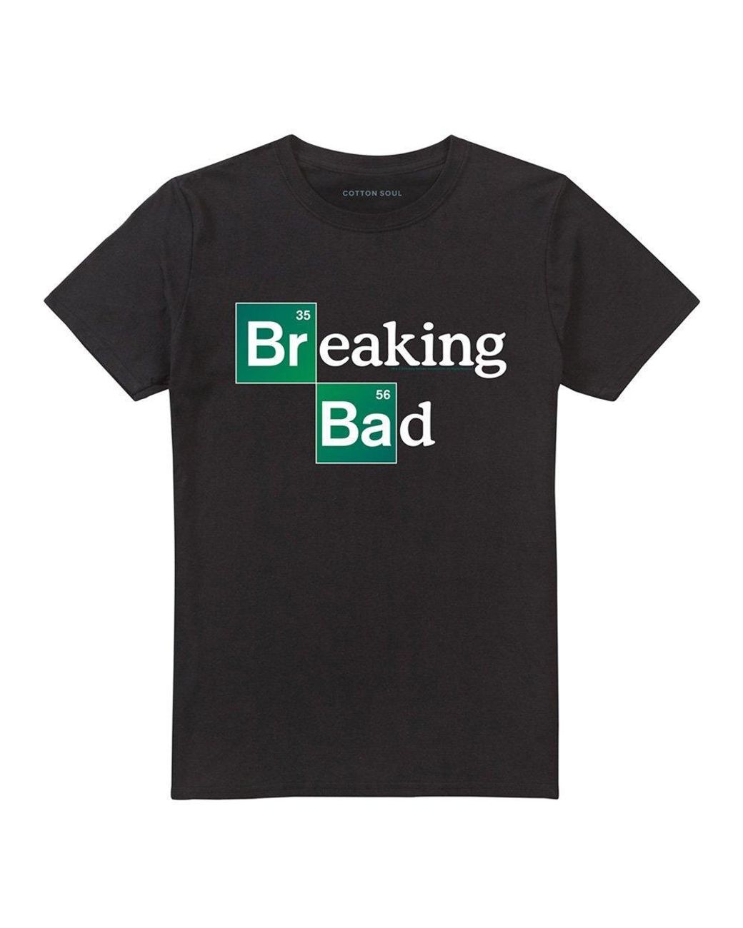 Breaking Bad Black Logo T Shirt for men