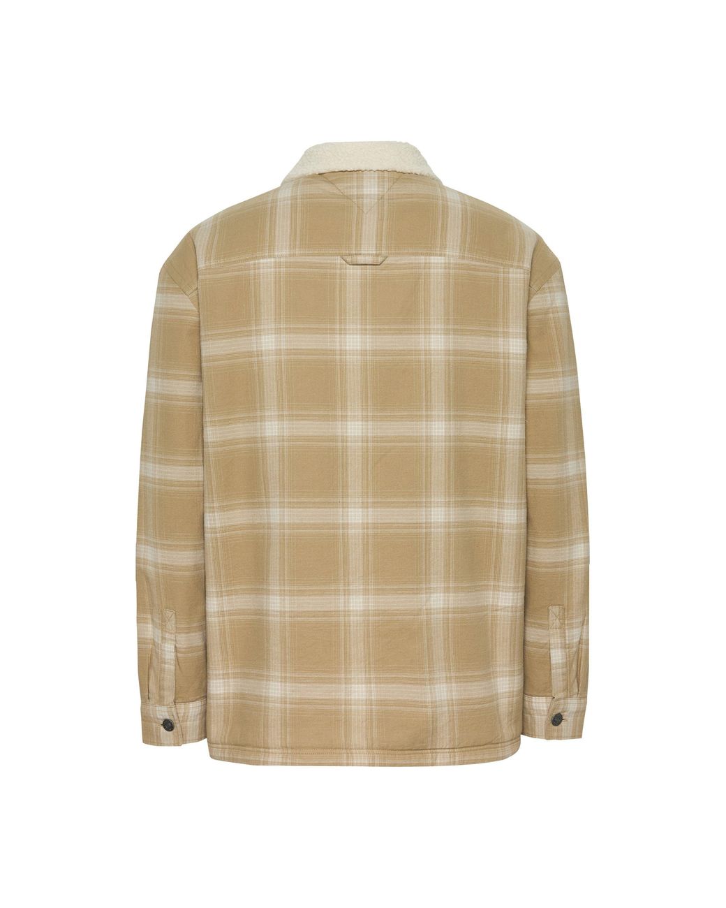 Tommy Hilfiger Natural Check Teddy Overshirt for men