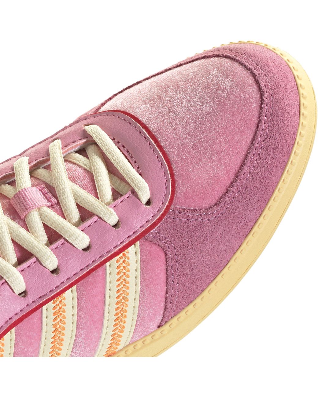 Adidas Pink Breaknet Sleek Suede Shoes