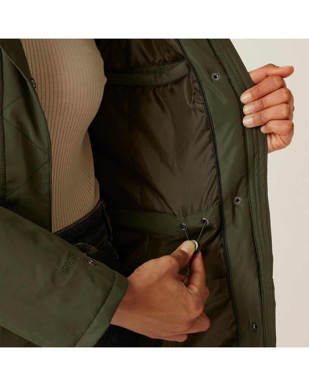 Regatta Green Sabinka Ii Waterproof Jacket