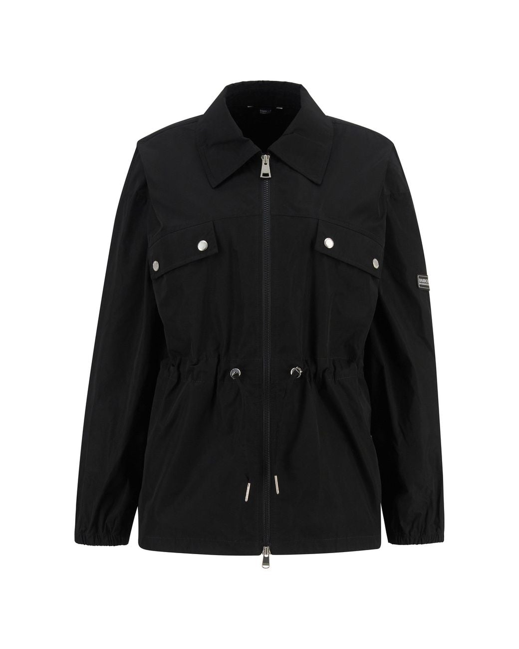 Barbour Black Rain Anorak Jacket