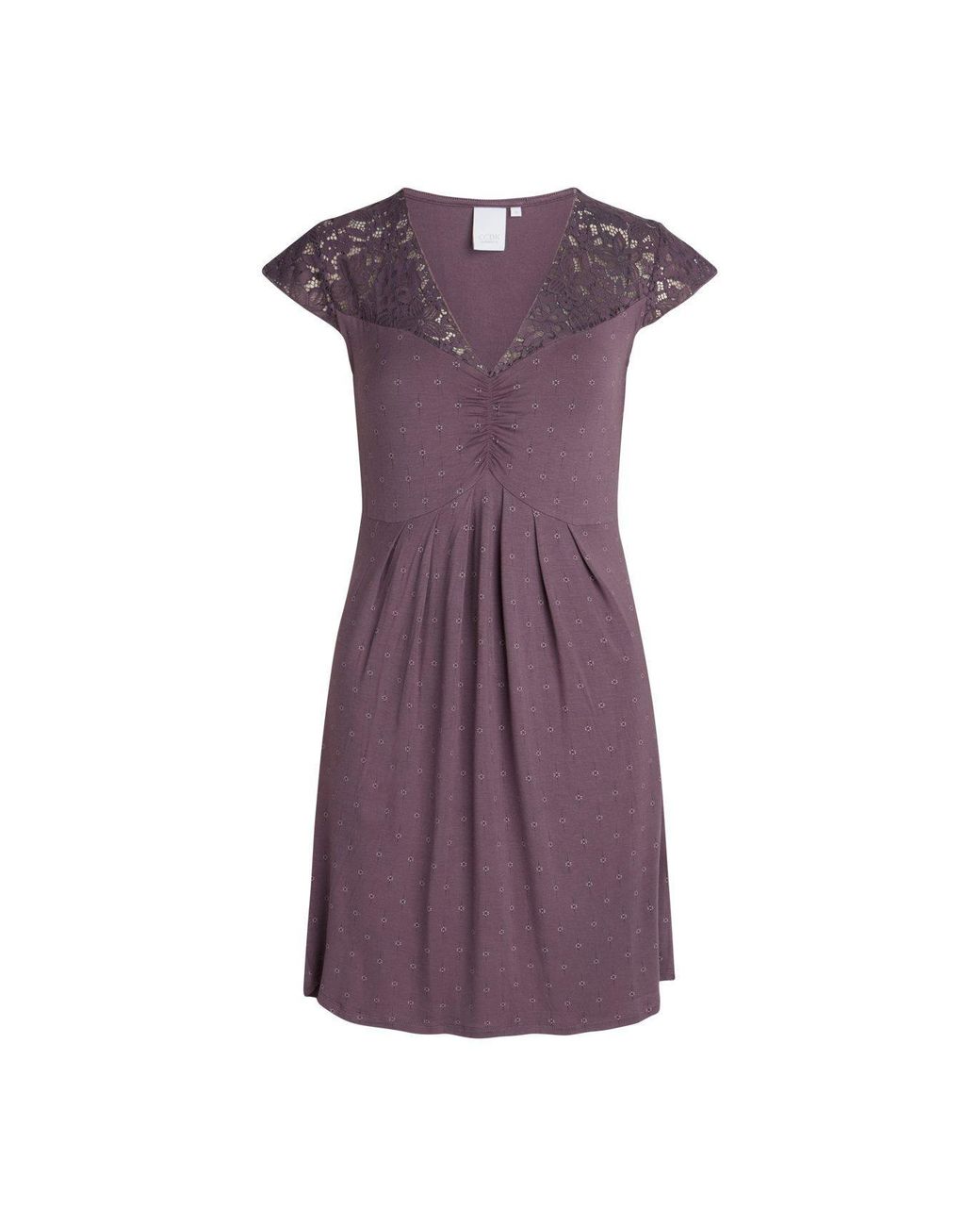 CCDK Purple T-Shirt Dress