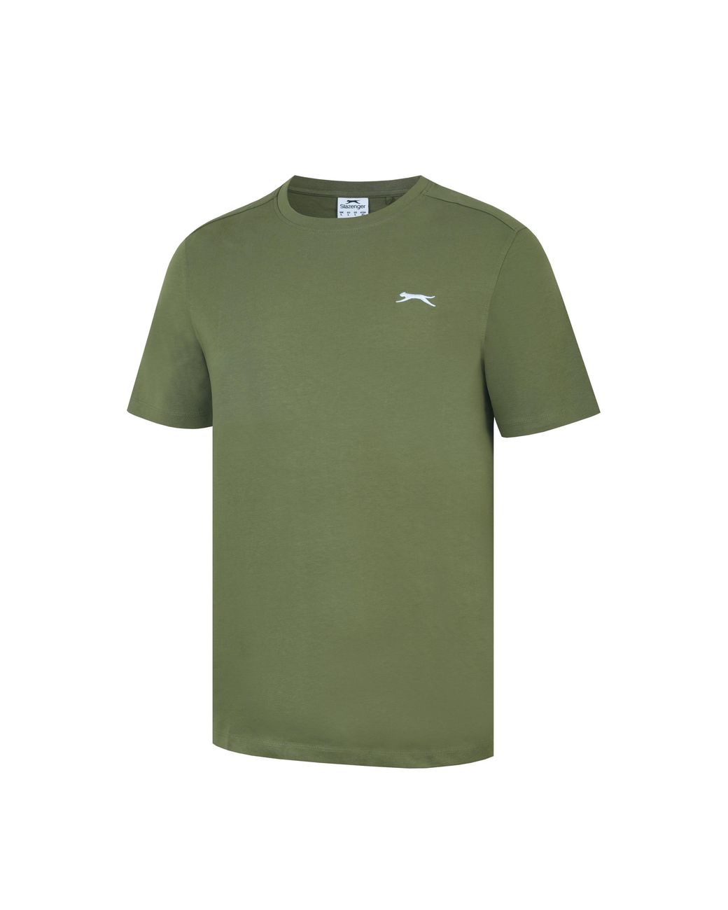 Slazenger 1881 Green Plain T-Shirt for men