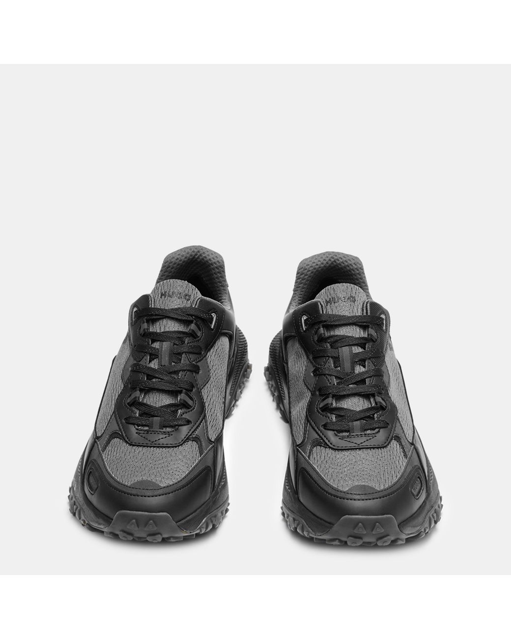 HUGO Black Cyrus Low-Top Trainers for men
