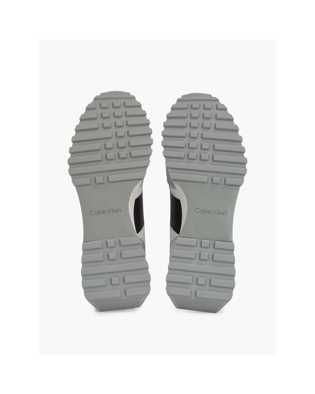 Calvin Klein Gray Suede Trainers for men