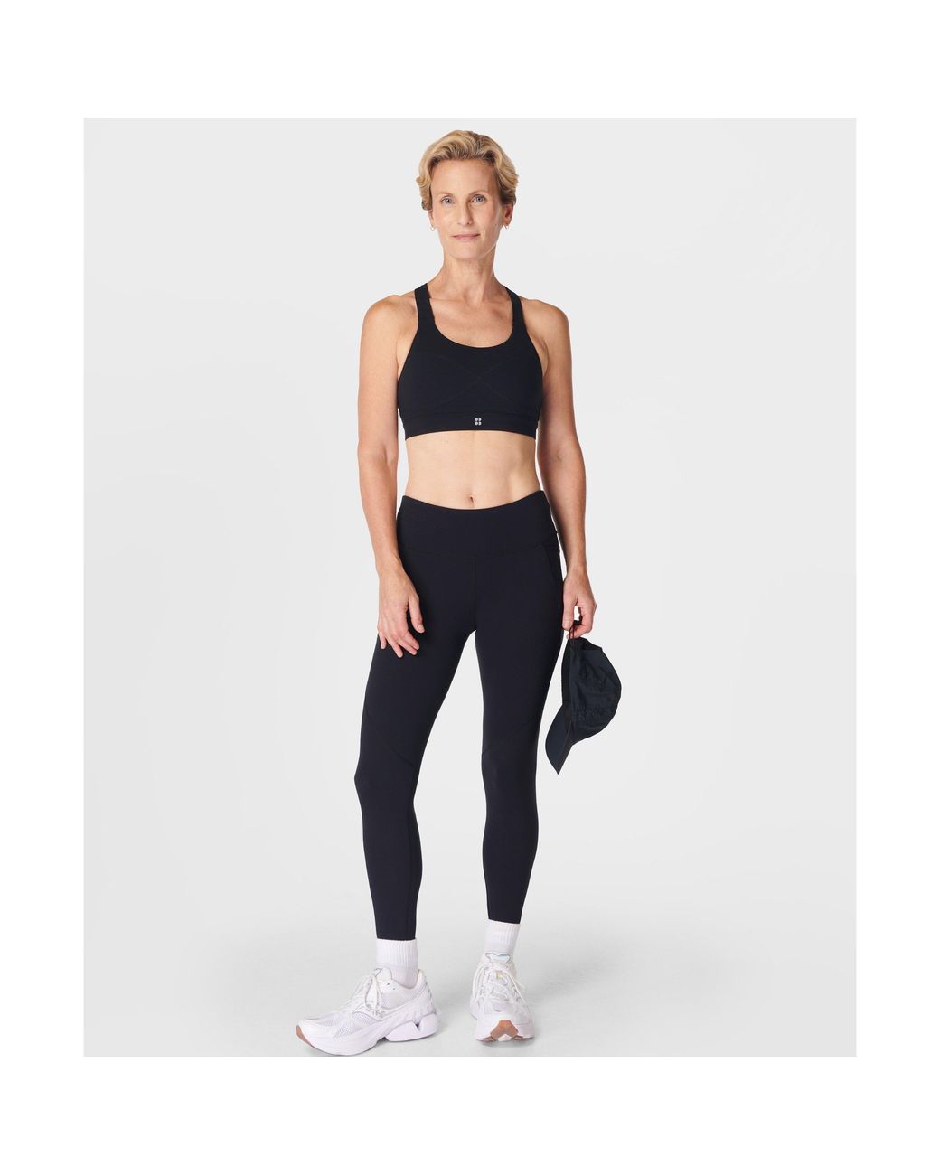 Sweaty Betty Blue Power Non Wired Medium Impact Sports Bra