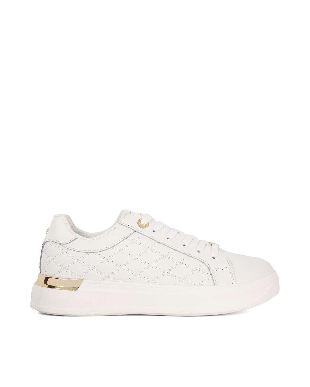 Dune White Elba Platform Trainers