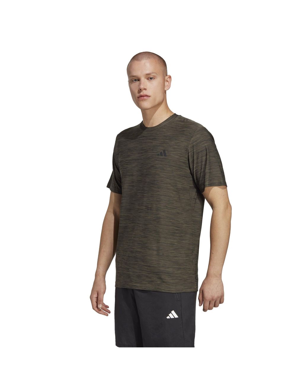 Adidas Green Train Essentials Stretch Training T-Shirt for men