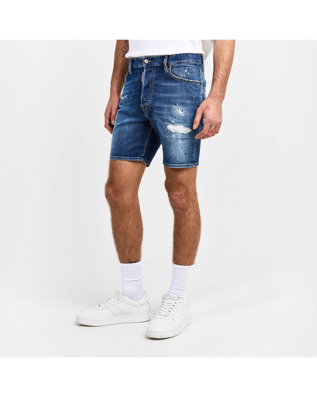 DSquared² Blue Marine Shorts for men
