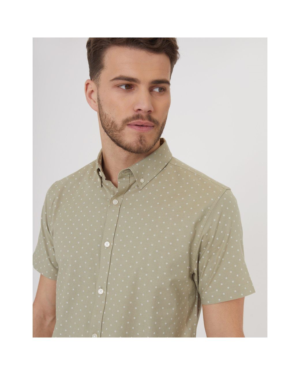 Threadbare Multicolor Short-Sleeve Patterned Shirt for men