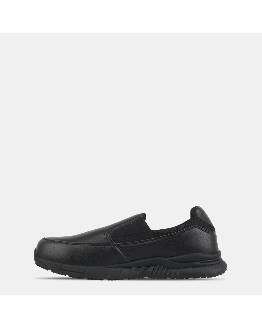 Dunlop Black Troy Synthetic Memory Foam Occupational Shoes for men