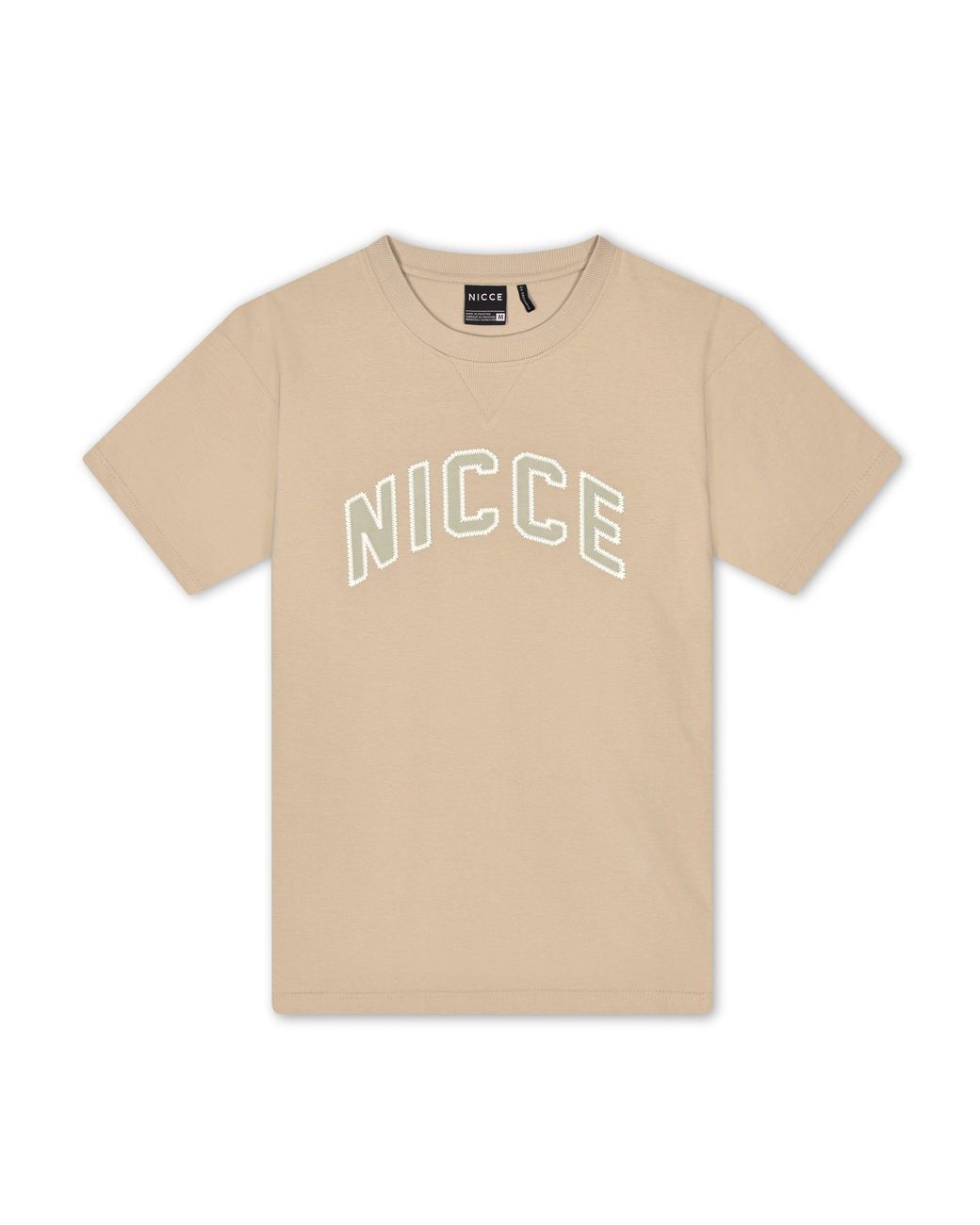 Nicce London Natural Goalie Oversized T-Shirt for men