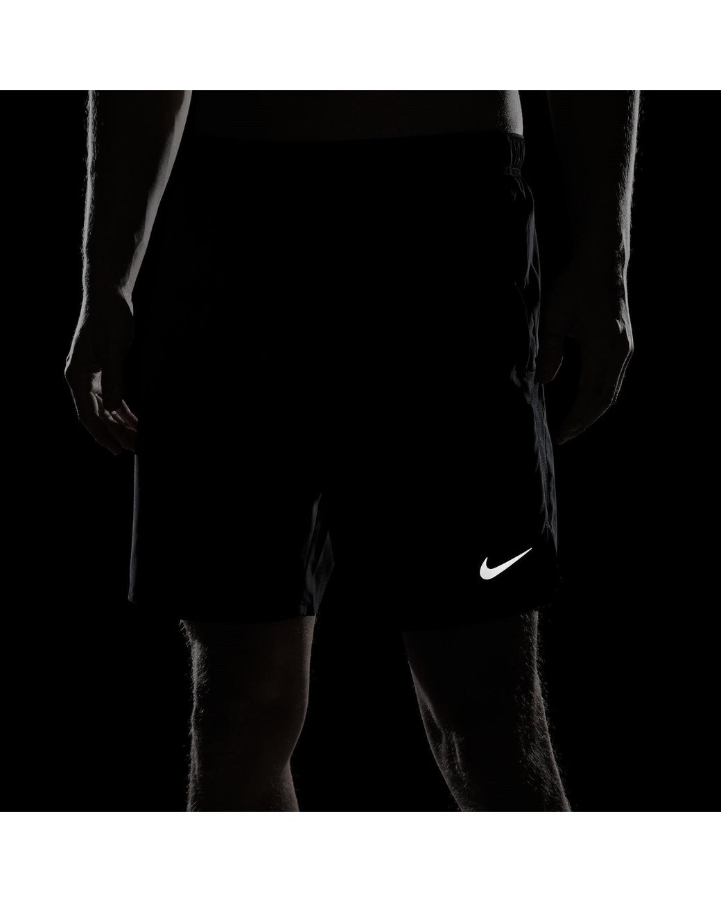 Nike Blue 7In Challenge Shorts for men
